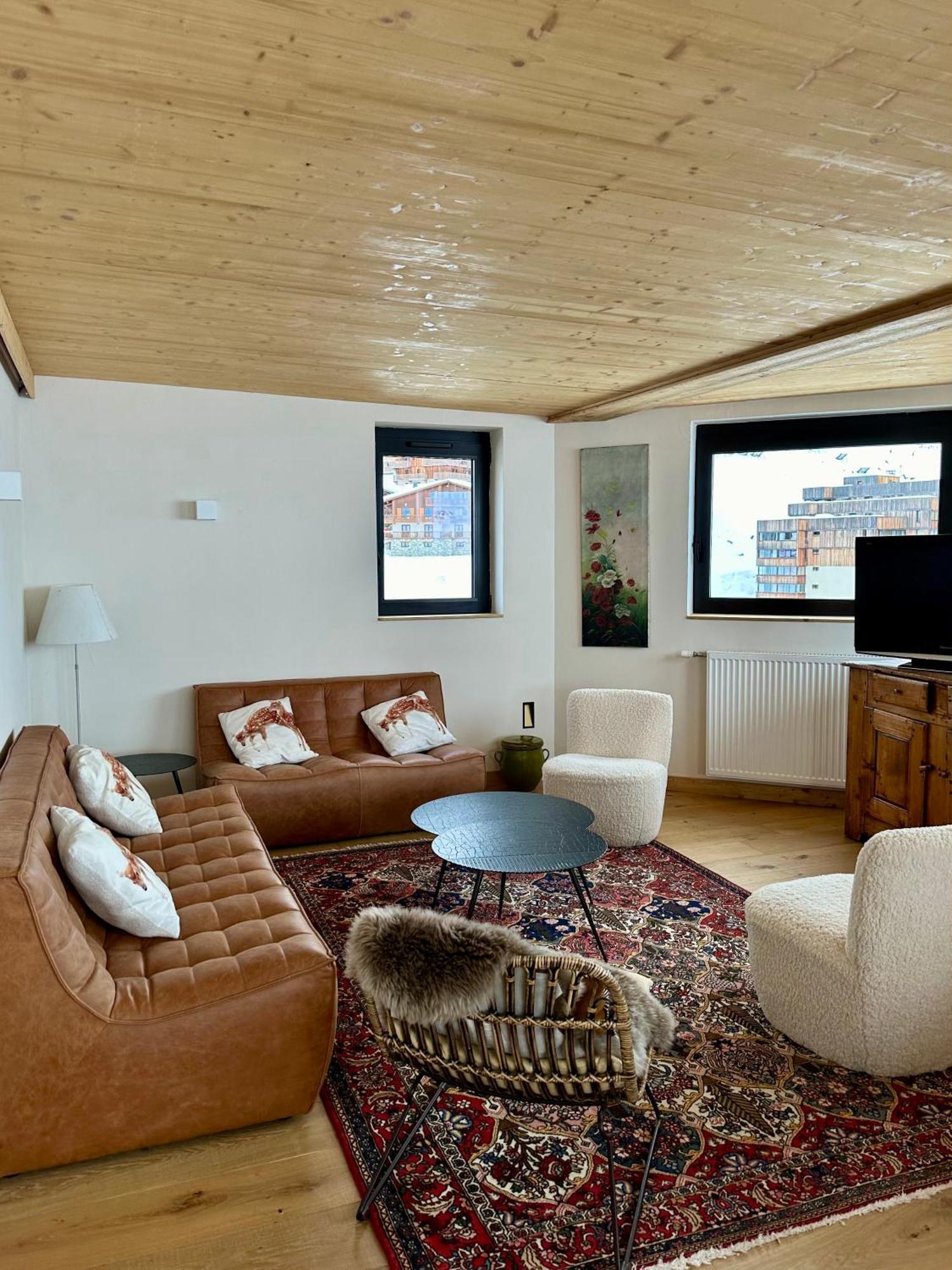 Penthouse Au Coeur De Val Thorens Ngoại thất bức ảnh